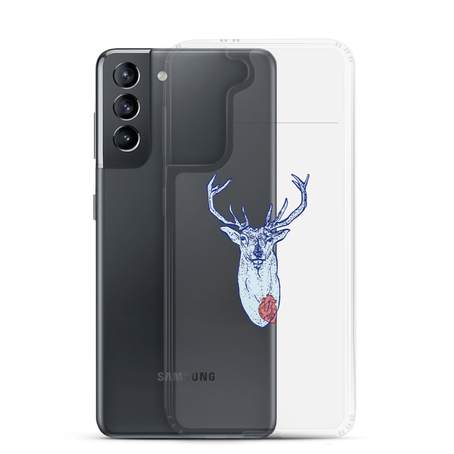 I have a Heart - Oh Deer - Samsung® Clear Case