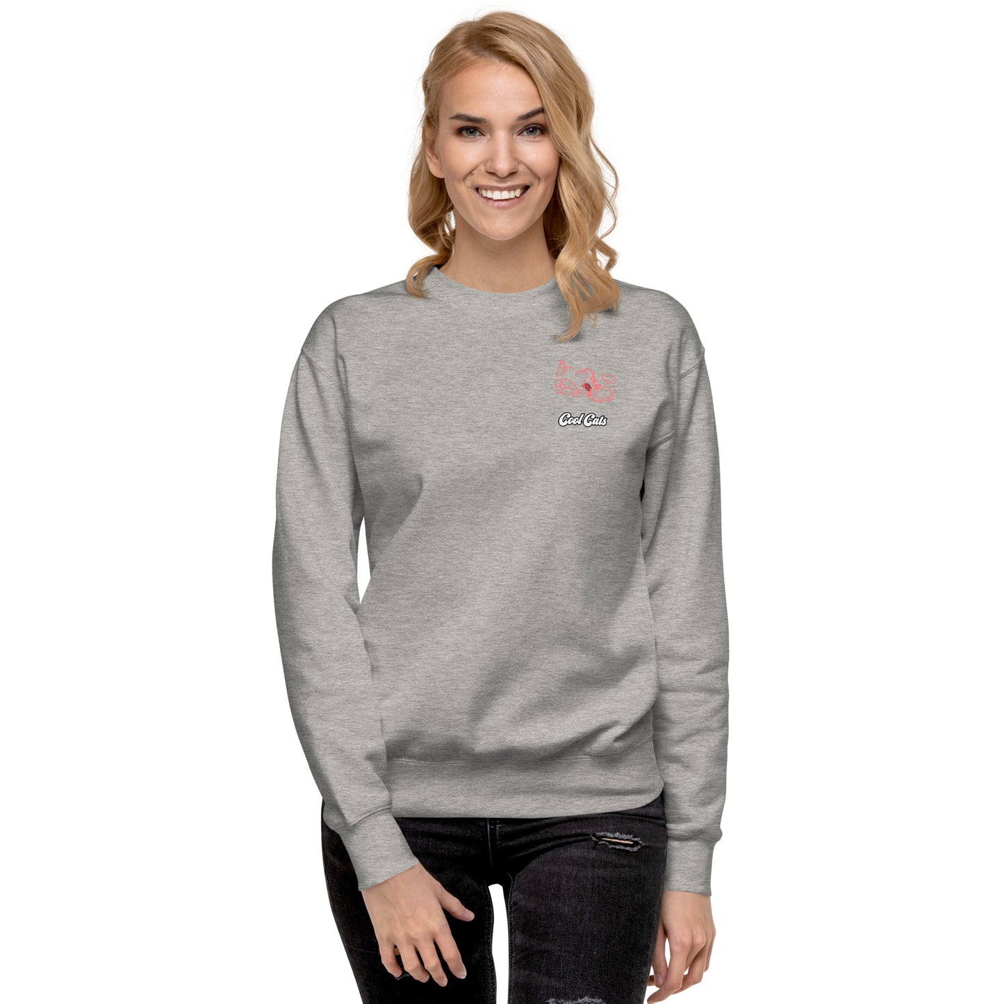 I have a Heart - Cool Cat - Sweatshirt
