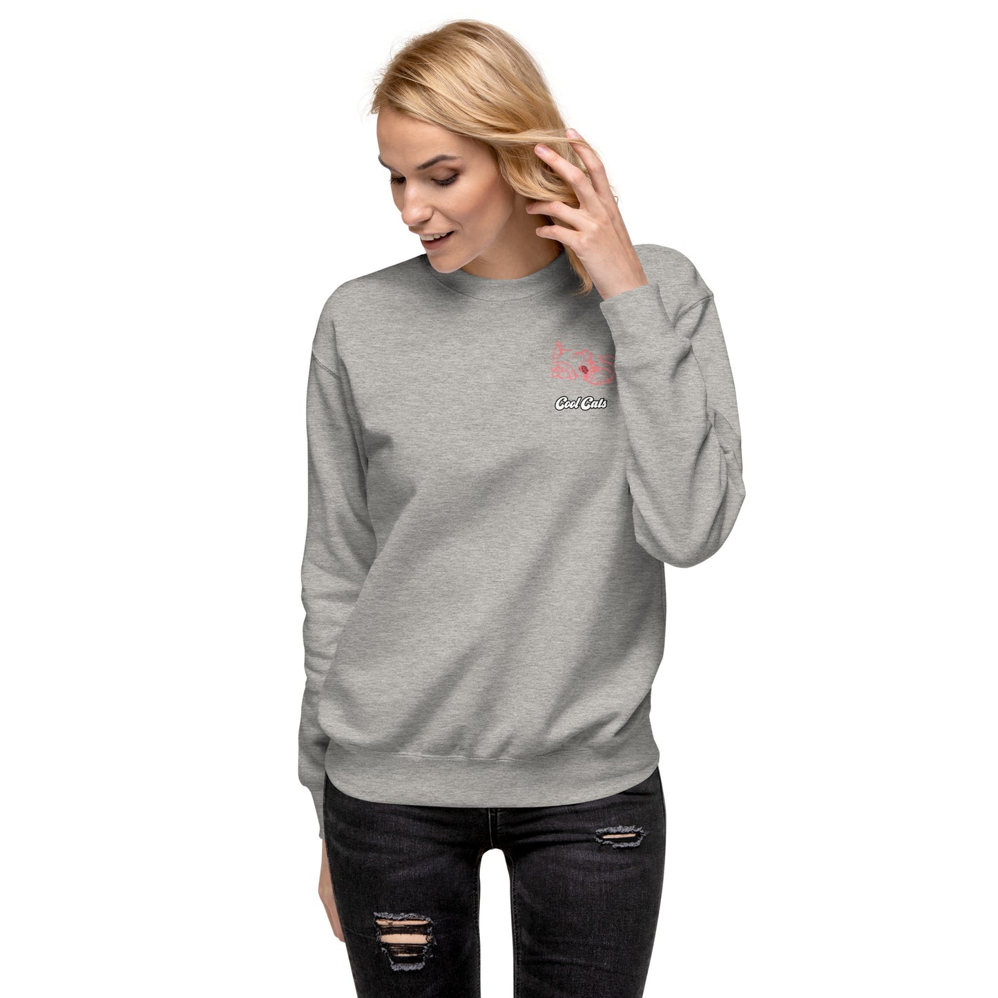 I have a Heart - Cool Cat - Sweatshirt