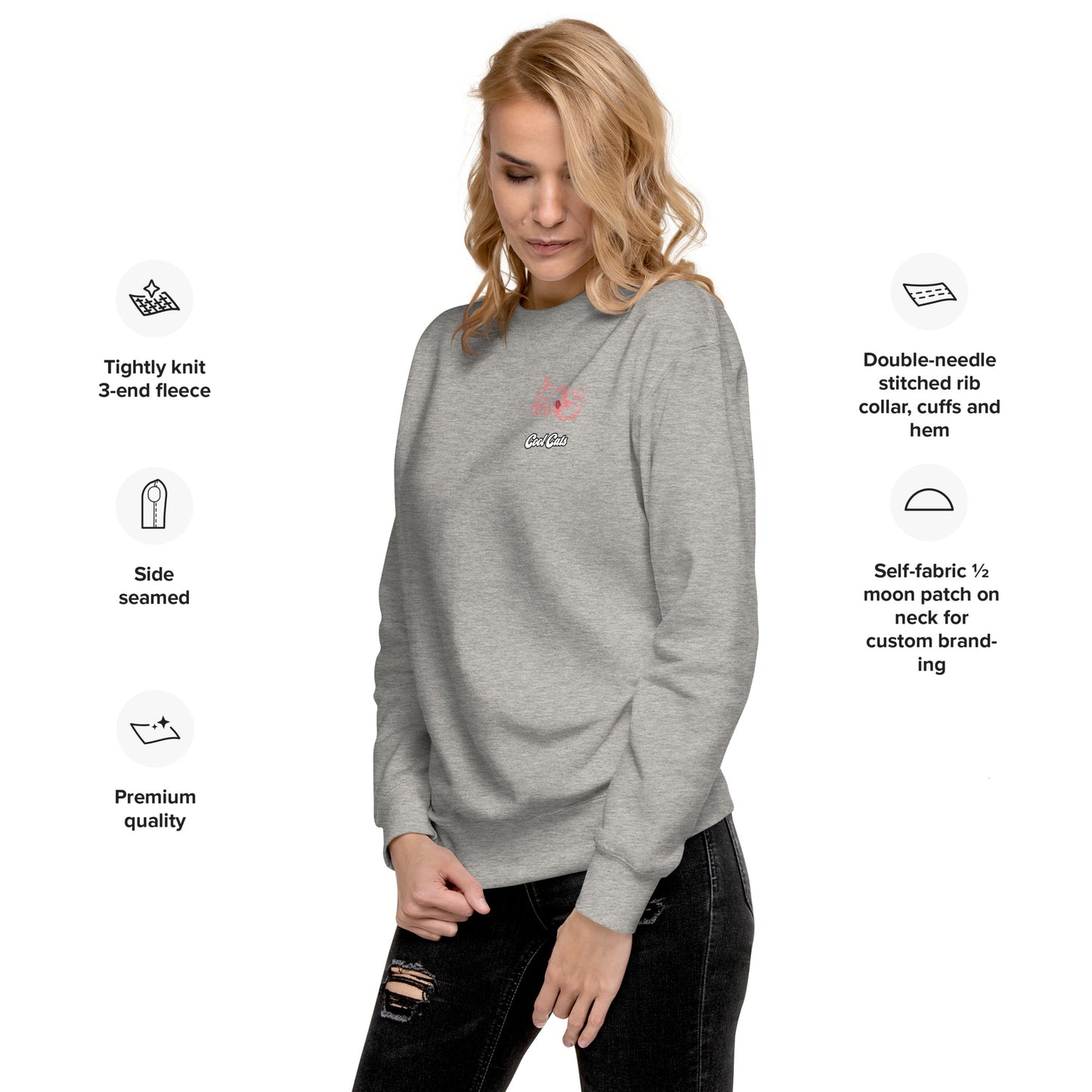 I have a Heart - Cool Cat - Sweatshirt