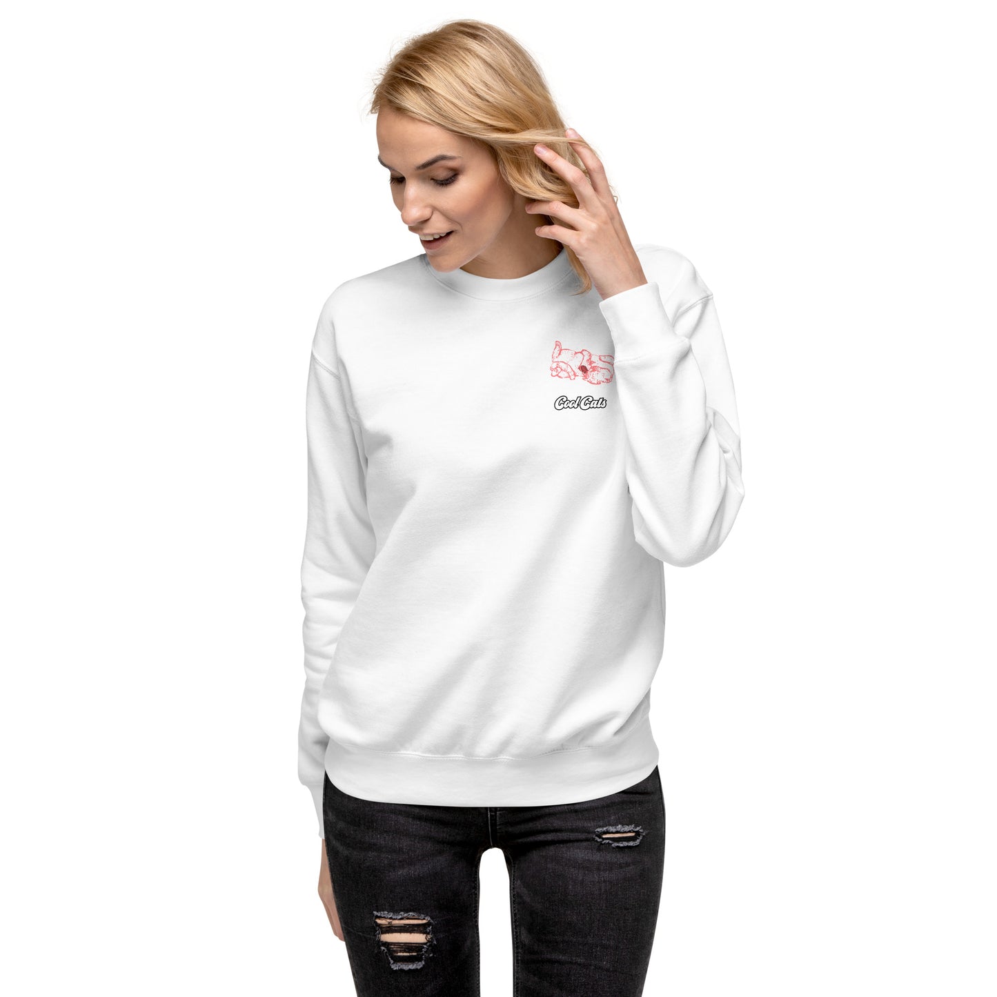 I have a Heart - Cool Cat - Sweatshirt