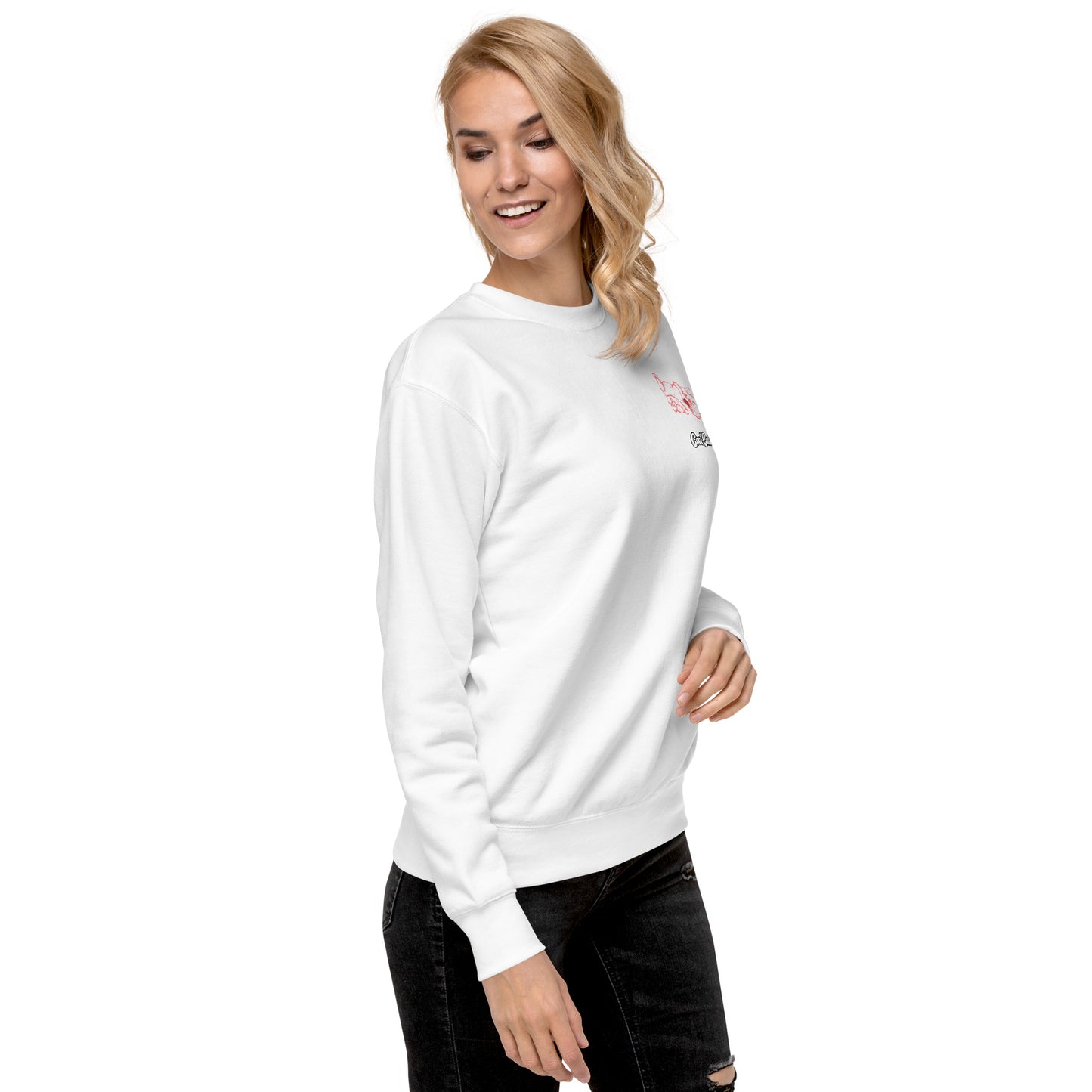 I have a Heart - Cool Cat - Sweatshirt